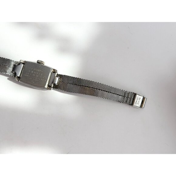 Seiko 11-3189 Silver Mechanical Ladies Vintage Wristwatch - 15mm - WORKS! - Picture 7 of 13